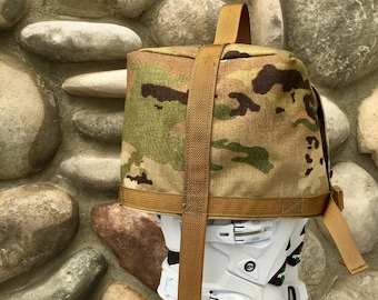 Scorpion Camouflage Pattern, Motocross Boot Carrier w/ Optional Custom Embroidery