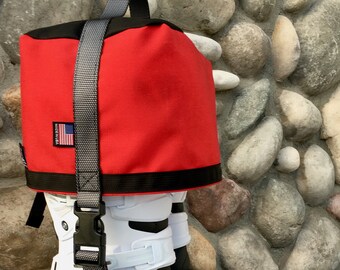 Red Factory Color Panel, Motocross Boot Carrier, The BootGrabber