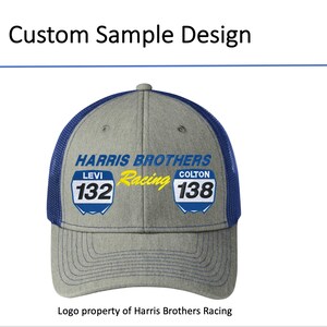 Full Custom Embroidered Caps
