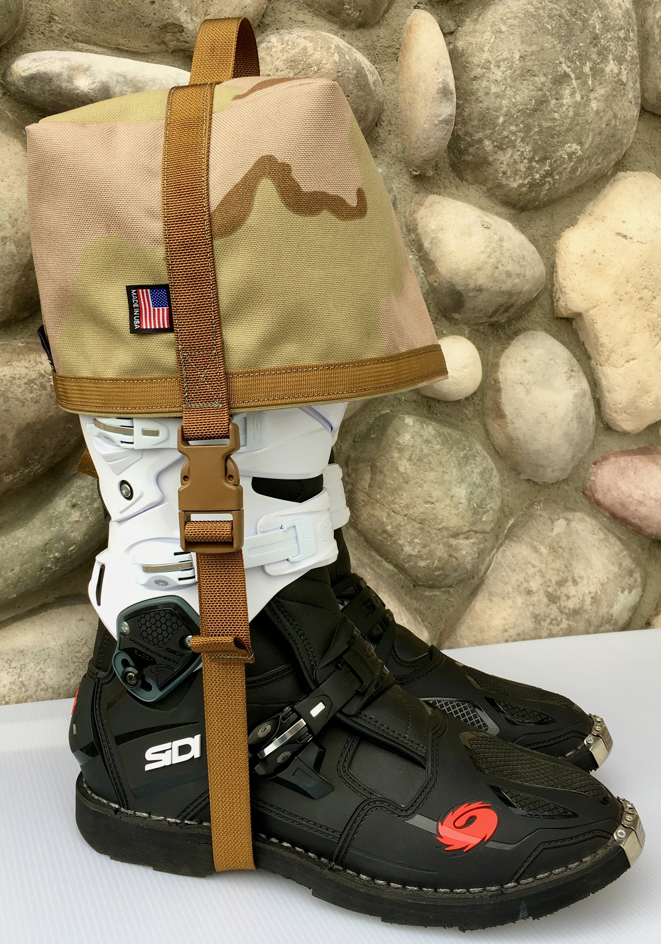 DCU Camouflage Pattern Motocross Boot Carrier The Etsy