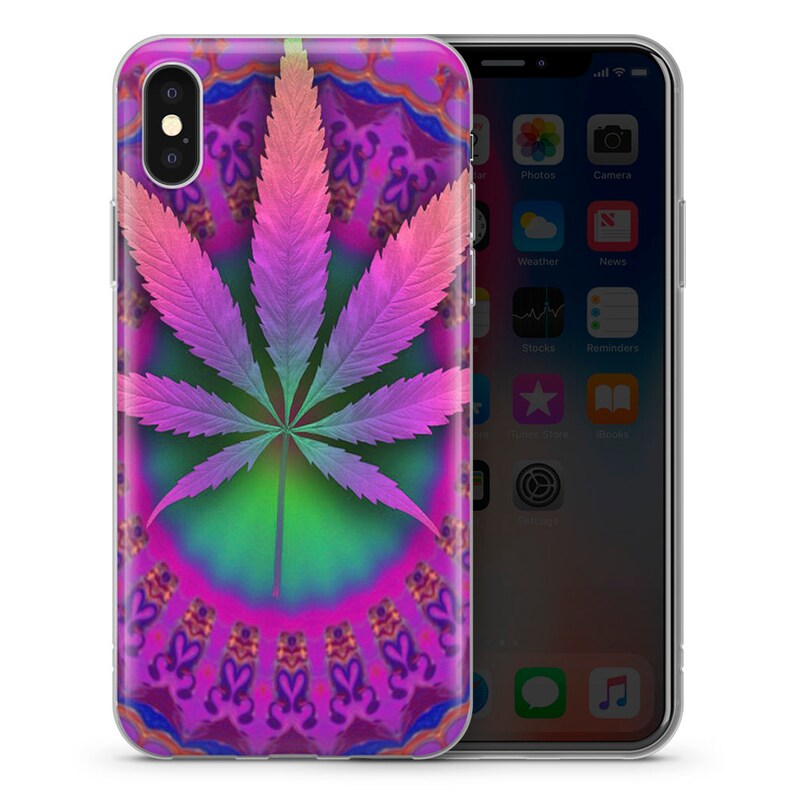Weed Trippy Stoner High Phone Case Cover for Iphone Samsung Etsy