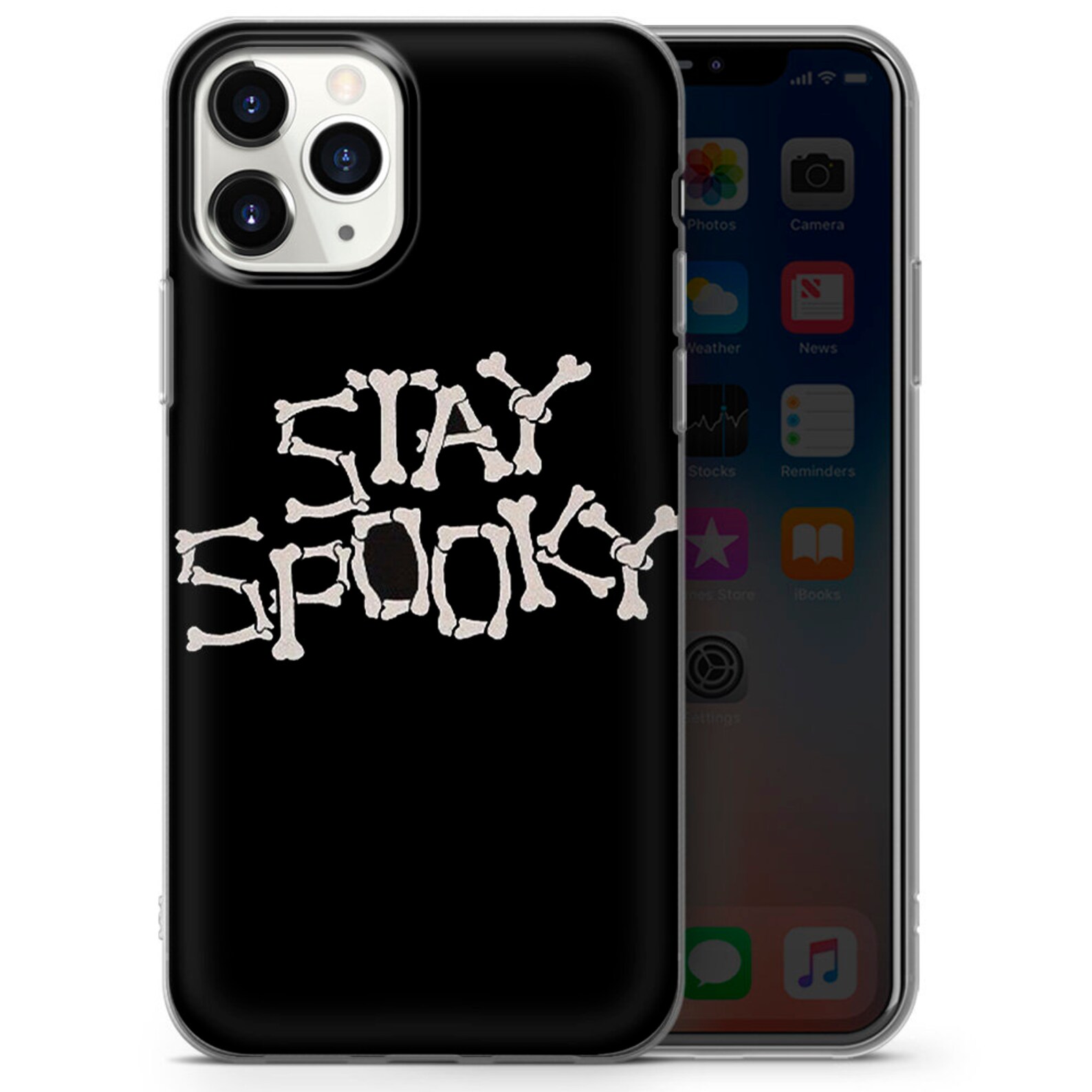 Vintage Halloween Theme Funny Cute and Scary/horror Phone Etsy
