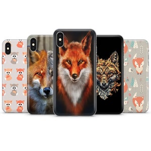 Cute Fox Phone case cover for iPhone Samsung & Huawei