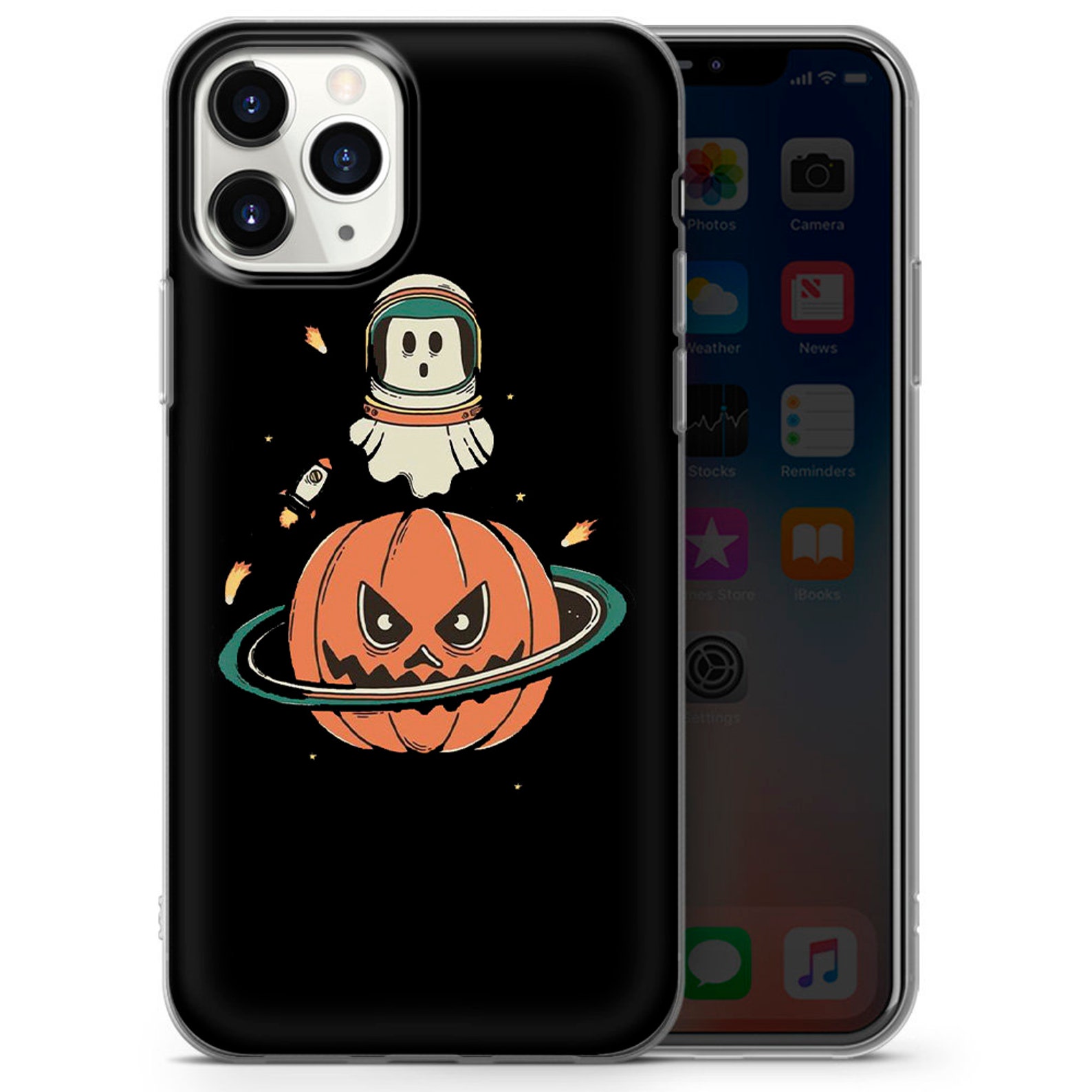 Vintage Halloween Theme Funny Cute and Scary/horror Phone Etsy