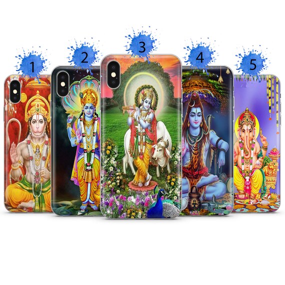 Hinduism Gods Rama Shiva Krishna Vishnu Ganesha Phone - Etsy Hinduism Gods Rama Shiva Krishna Vishnu Ganesha Phone - Etsy