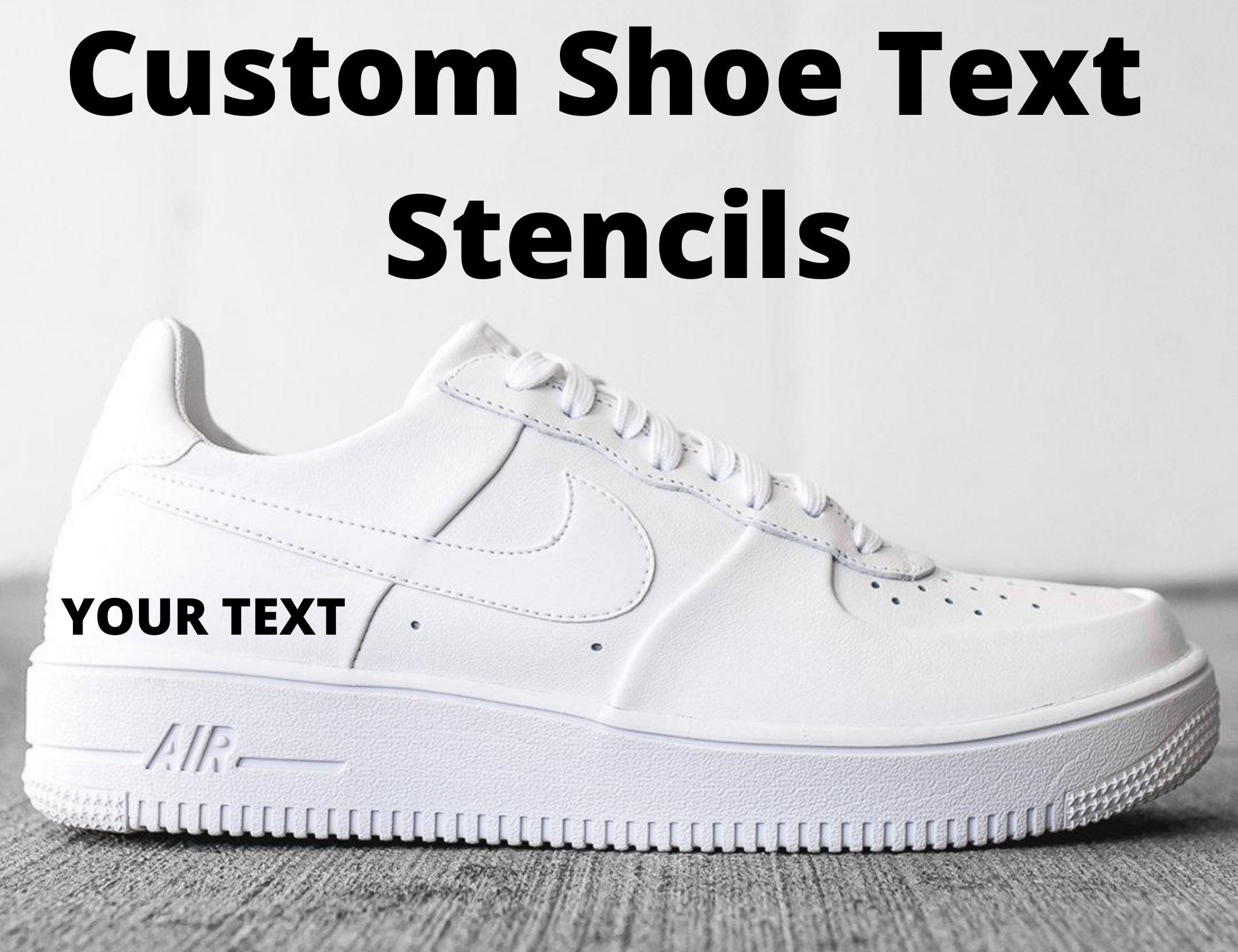 Vinyl LV Stencil for Custom Shoes – HaveAir Customs