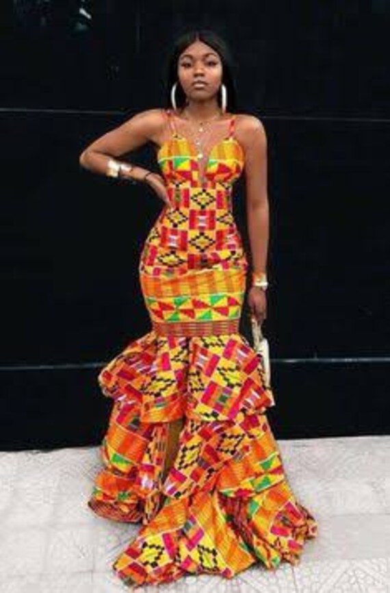 african mermaid dress designs