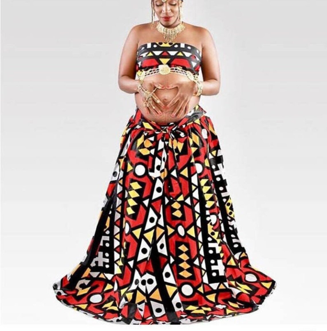 African Maternity Outfit/ African Maternity Shoot / African Etsy