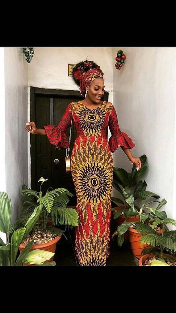 african print dresses for wedding guest