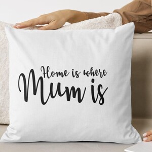 O lar é onde a mamãe está SVG PNG JPEG Download digital instantâneo para arquivo Silhouette Cricut Cut