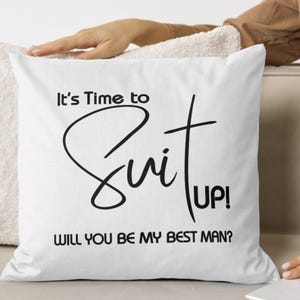 Suit Up Proposal Bundle Groomsman Best Man SVG PNG JPEG Instant Digital Download