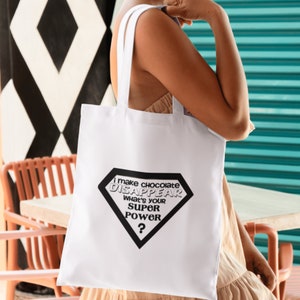 Chocolade laten verdwijnen What's Your Superpower SVG PNG JPEG – grappig citaat van zoetekauwen – Instant digitale download voor Cricut and Crafts