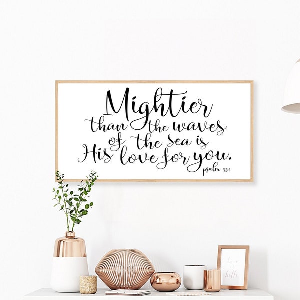Psalm 93 4 Etsy