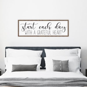 Master Bedroom Decor Bedroom Decor Wall Decor Living Room Wall Sign Farmhouse Wall Decor Wood Signs Above Bed Art Bedroom Sign image 1