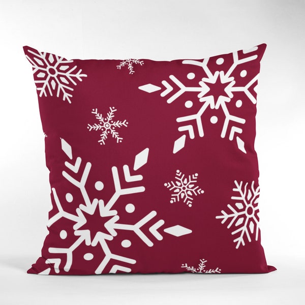 Outdoor Christmas Pillows Etsy