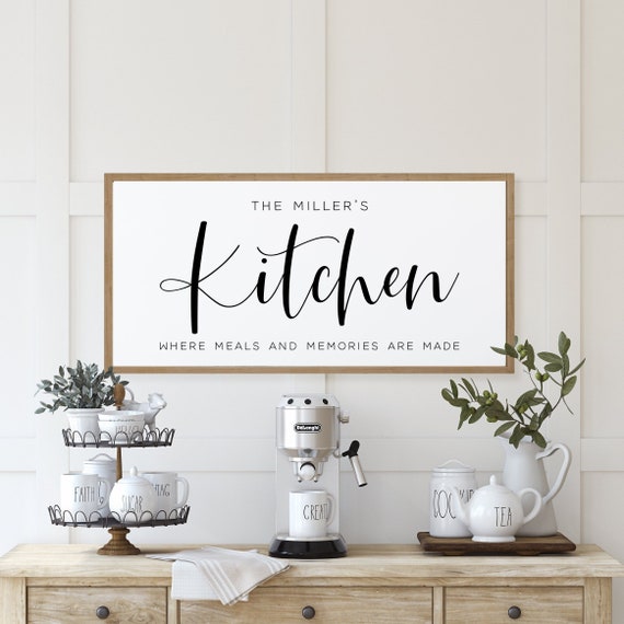 Personalized Kitchen Art
