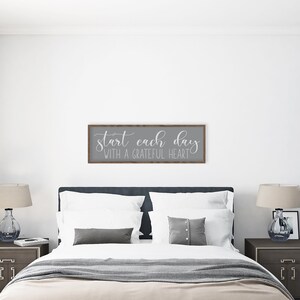 Master Bedroom Decor Bedroom Decor Wall Decor Living Room Wall Sign Farmhouse Wall Decor Wood Signs Above Bed Art Bedroom Sign image 4