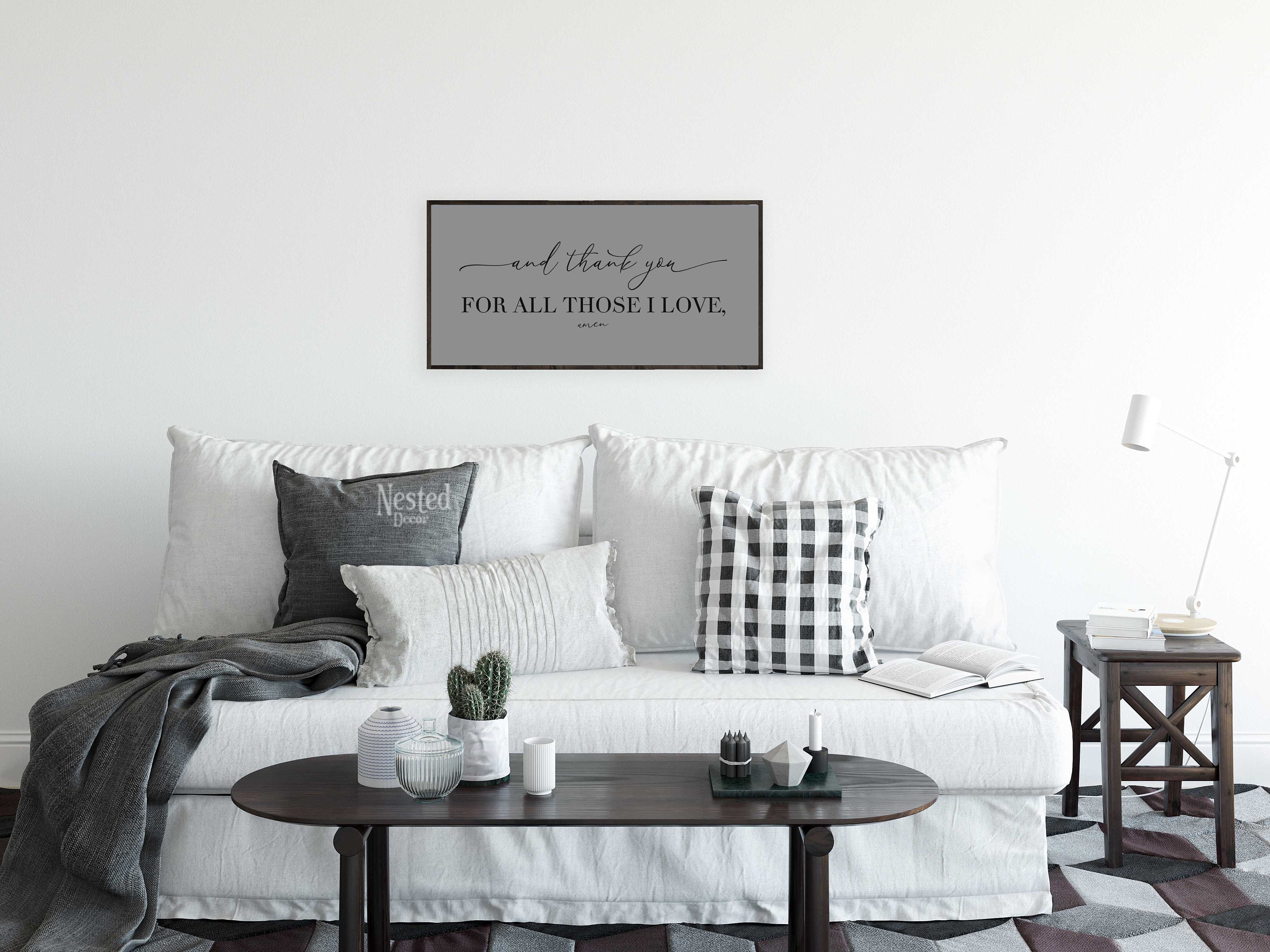 Living Room Decor-family Sign-wall Decor-wall Hanging for - Etsy