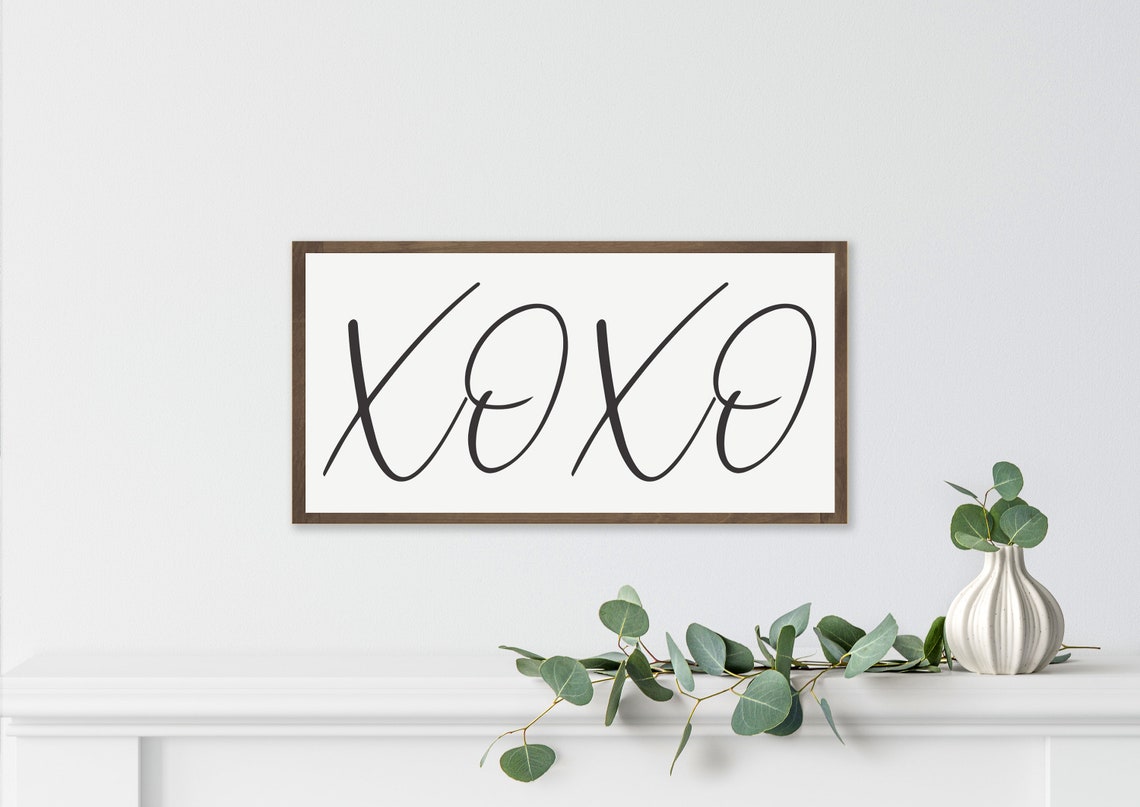 Master Bedroom Sign XOXO Wood Sign Bedroom Wall Decor Etsy