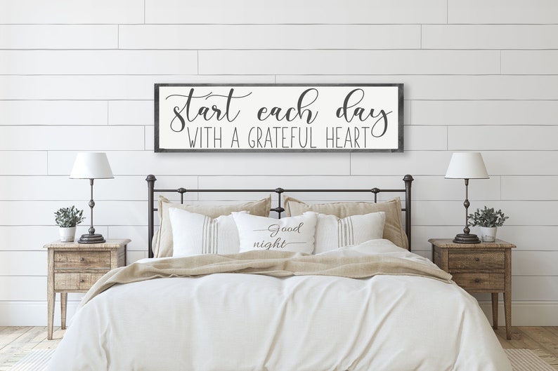 Living Room Wall Sign Master Bedroom Decor Wood Signs Above Bed Art Bedroom Sign Farmhouse Wall Decor Bedroom Decor Wall Decor