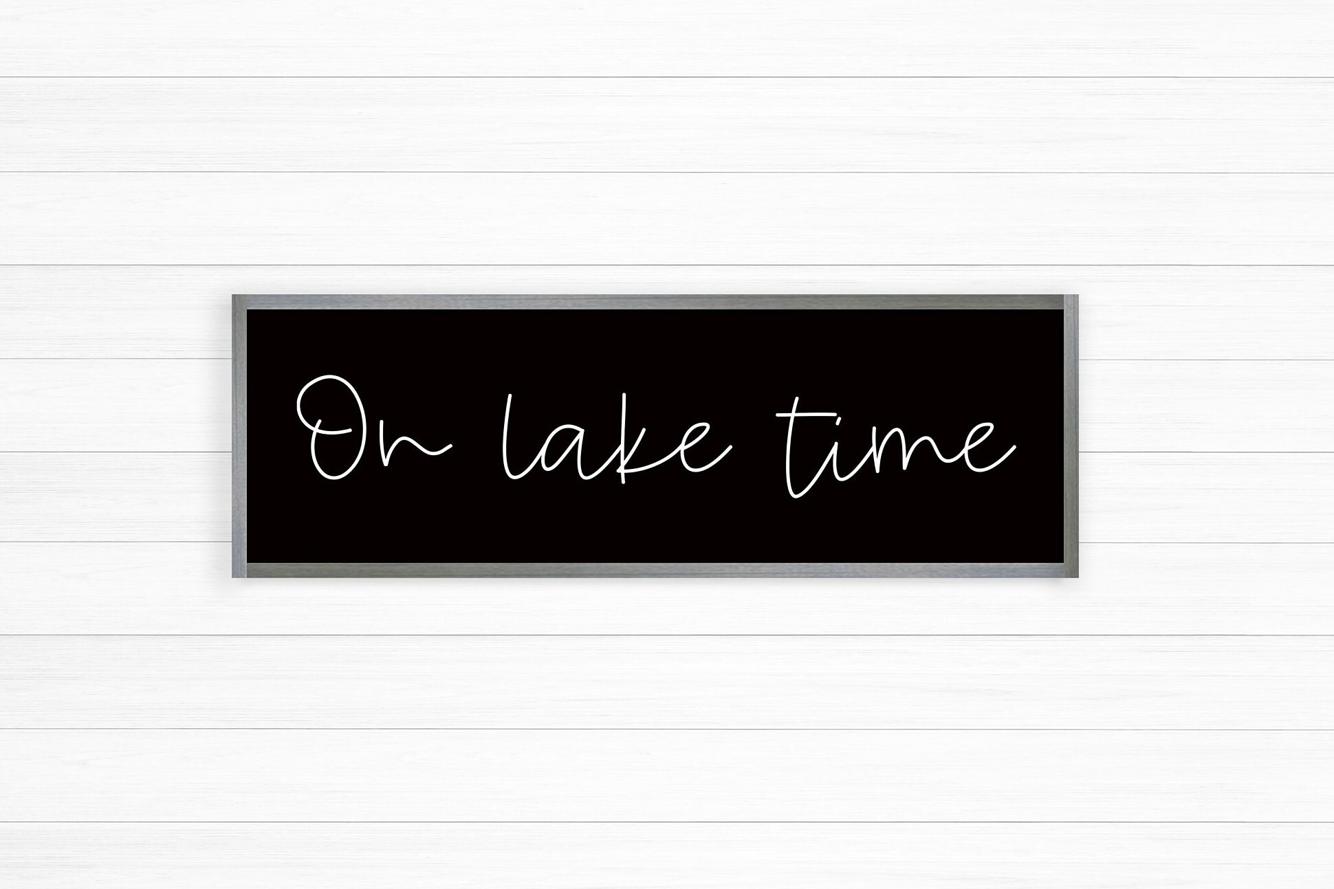 Lake House Decor on Lake Time Sign Lake Signs Lake House Etsy