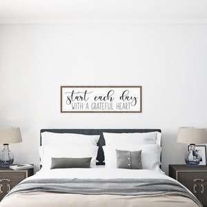 Master Bedroom Decor Bedroom Decor Wall Decor Living Room Wall Sign Farmhouse Wall Decor Wood Signs Above Bed Art Bedroom Sign image 2