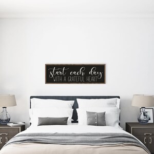 Master Bedroom Decor Bedroom Decor Wall Decor Living Room Wall Sign Farmhouse Wall Decor Wood Signs Above Bed Art Bedroom Sign image 3