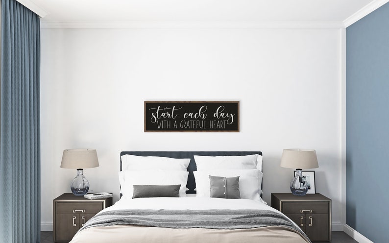 Master Bedroom Decor Bedroom Decor Wall Decor Living Room Wall Sign Farmhouse Wall Decor Wood Signs Above Bed Art Bedroom Sign image 3