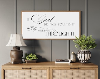 inspirational sign, living room wall decor, home wall decor, christian wall art, inspirational quotes, farmhouse scripture, wood sign