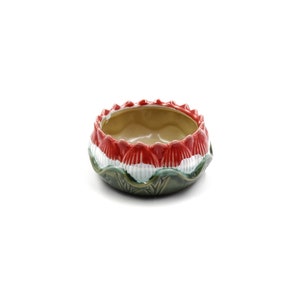 4 &quot;Zoll Keramik Lotusblume Übertopf