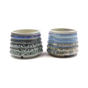 5&quot;inches glaze tire tank style planter pot succulent pot