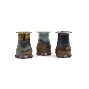 2&quot;inches retro glaze long barrel planter pot succulent pot