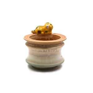 4 5/8"inches flow glaze bowl style pot planter pot succulent pot