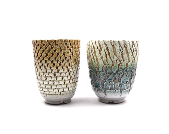 5&quot;inches glaze burst tube style tank pot planter pot succulent pot