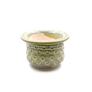 Duck Stamp Pot Planter, Handmade Succulent Pot (6 inch)