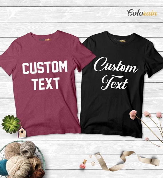 camisetas personalizadas unisex