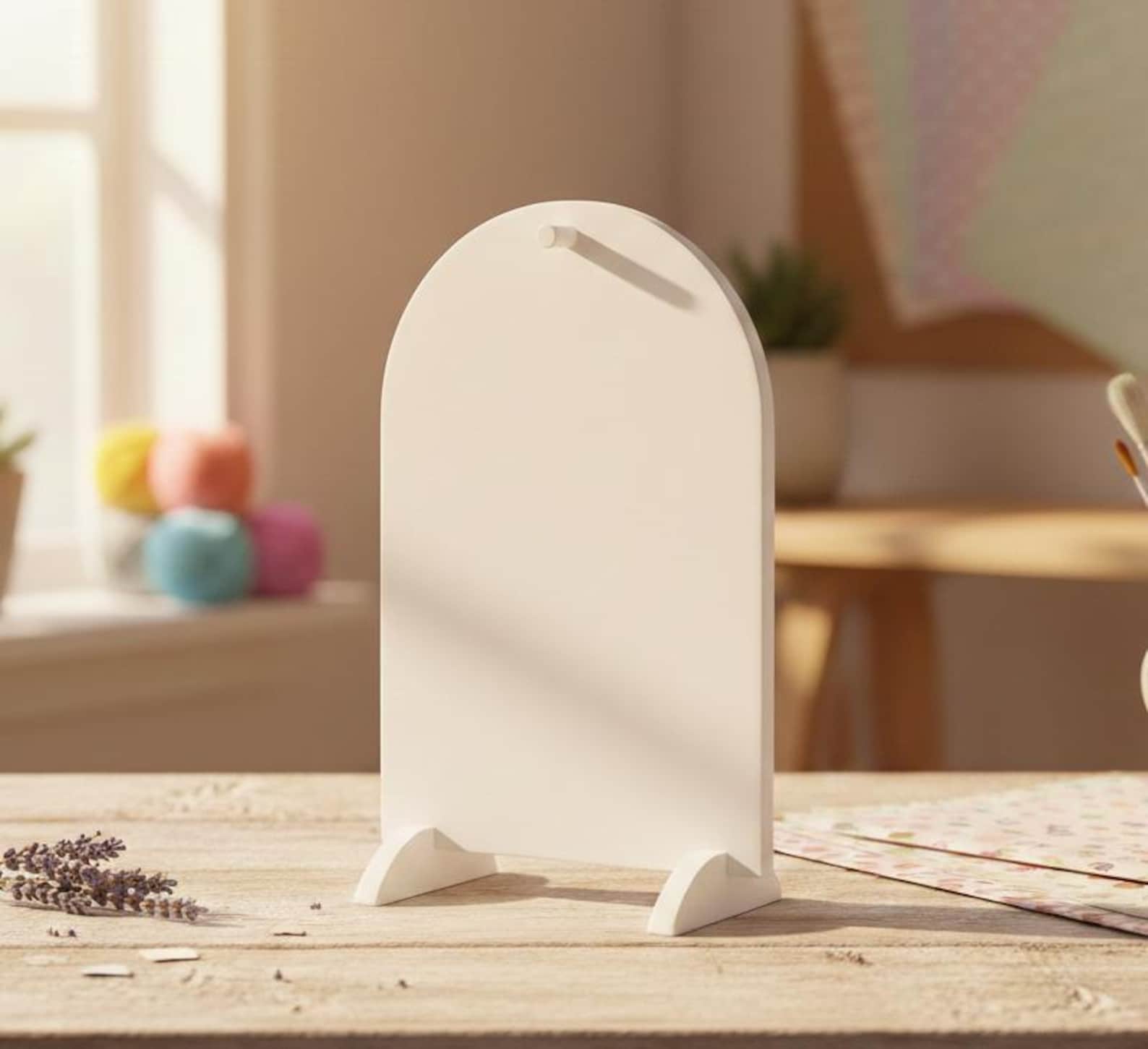 3D Printed Keychain Display Stand for Craft Shows, Arch Tabletop ...