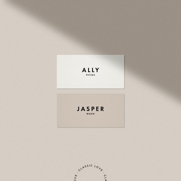 Printable Wedding Place Cards - Etsy UK