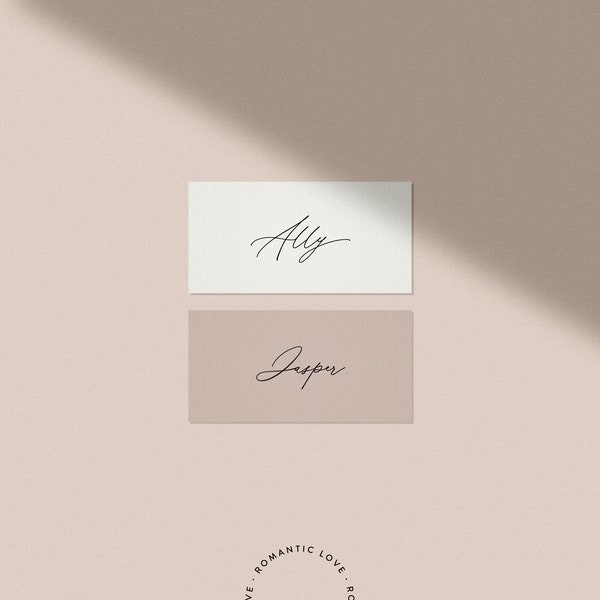 Printable Wedding Place Cards - Etsy UK