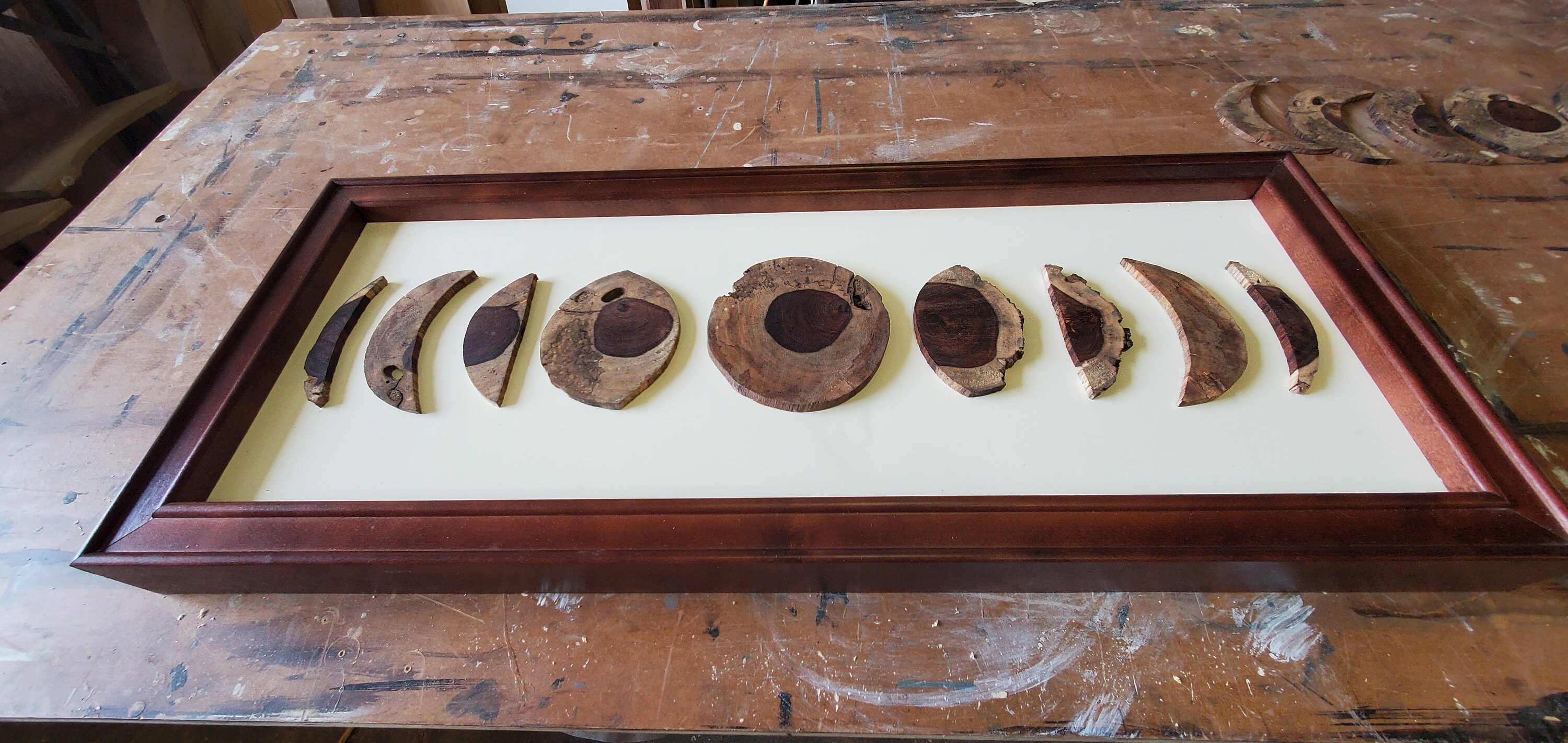 Moon Phase Wall Art Wood Custom Made - Etsy Ireland