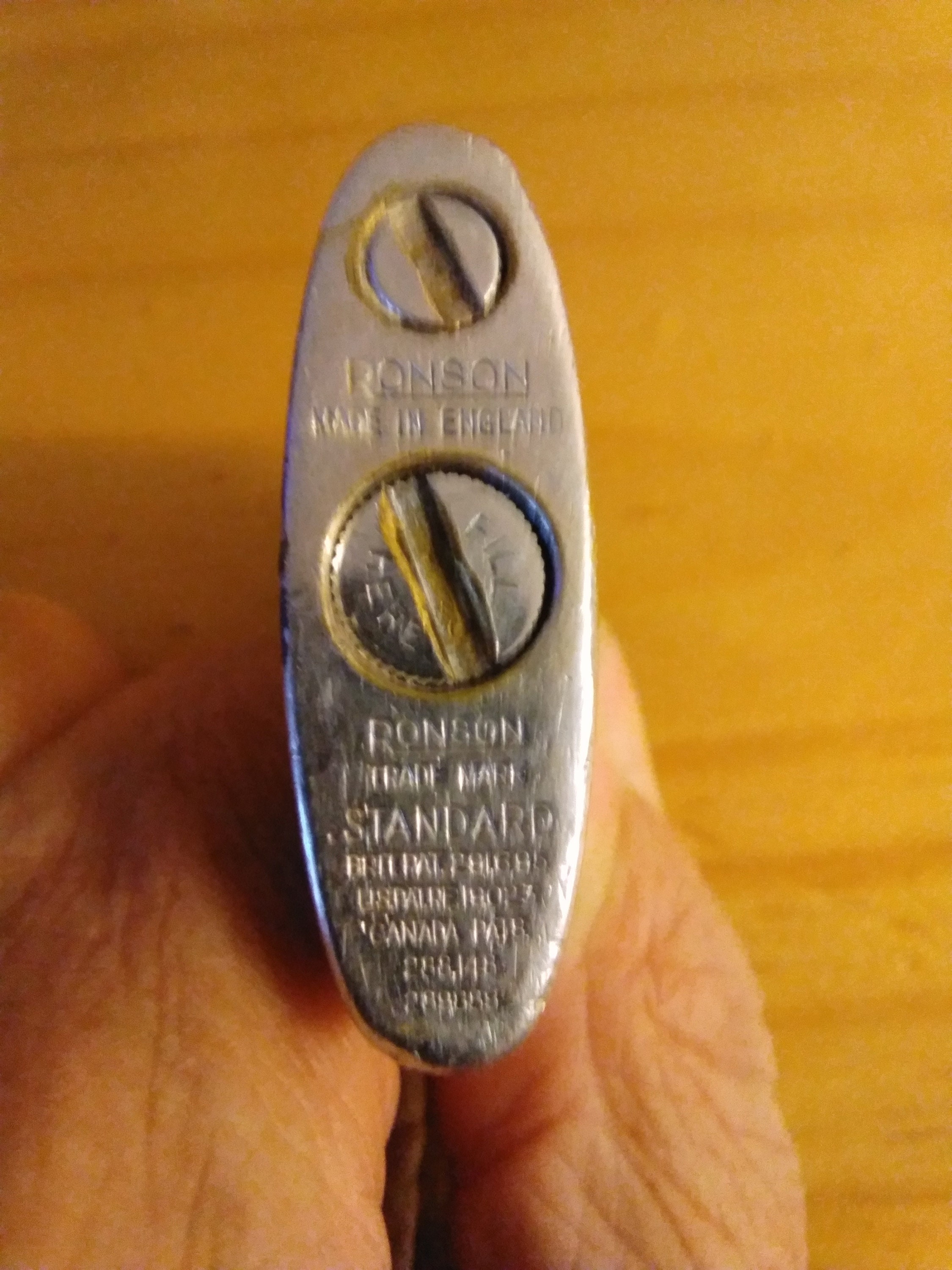 Vintage Ronson Standard Petrol Lighter - Etsy