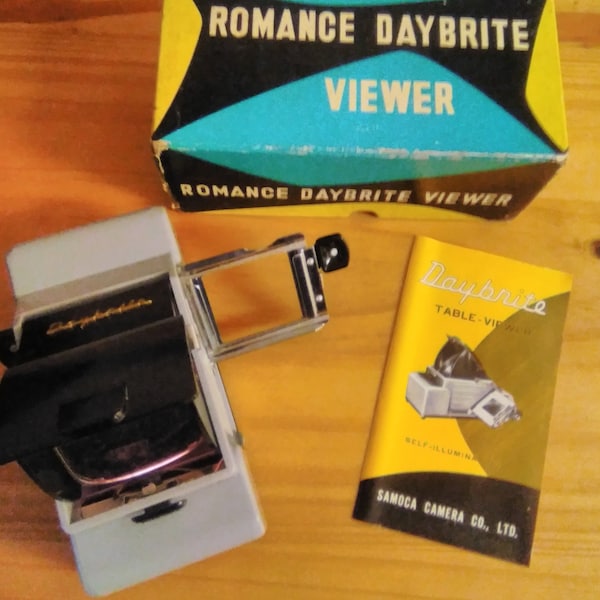 Vintage Romance Daybright 35mm Slide Viewer - In Original Box Made In 1970's