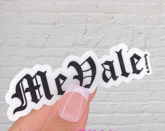 Me Vale Sticker | Old English | Laptop Stickers | Waterproof Stickers | Vinyl Stickers | Car Stickers