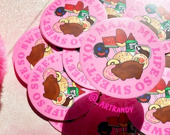 Large Candy Sticker | Pan Dulce Sticker | Bread Sticker | Concha Sticker | Mexican Sticker | Concha | Pan Dulce | Dulce | Candy Sticker