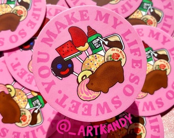 Pan Dulce Sticker | Sweet Bread Sticker | Concha Sticker | Mexican Sticker | Conchas | Pan Dulce | Dulce | Candy Sticker | Dulce Mexicano