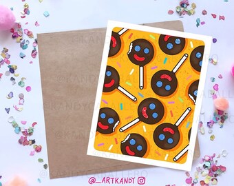 Paleta Payaso//Spanish Greeting Card//Greeting Card//Blank Cards//Spanish Birthday Card