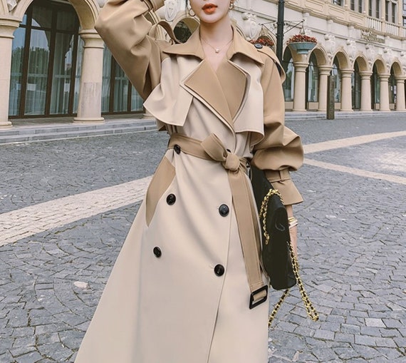 Trench Coat Wind Coat Jacket - Etsy 