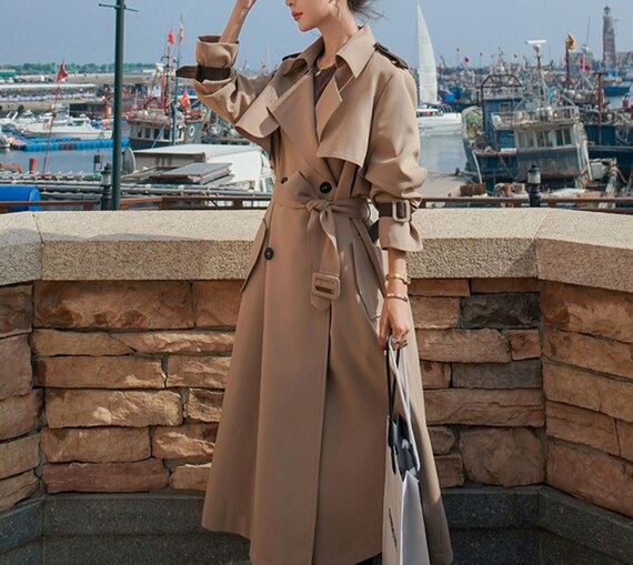 Women Trench Coat Wind Coat Jacket - Etsy