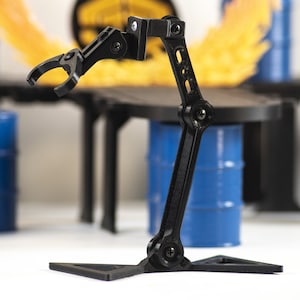 Black Advanced Action Figure Display Stand