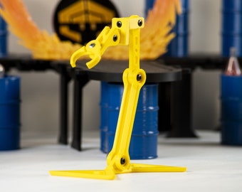 Yellow Advanced Action Figure Display Stand